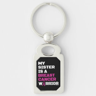 Aankomst/blok/zuster...Borstkanker Sleutelhanger