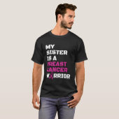 Aankomst/blok/zuster...Borstkanker T-shirt (Voorkant volledig)