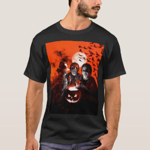 Aankomst Freddy Jason Moordenaars Horrorfilms 3D P T-shirt