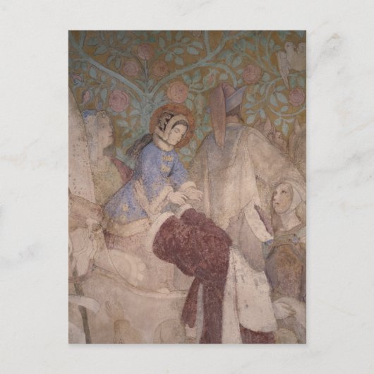 Aankomst in Eisenach, c.1854/55 Briefkaart (Voorkant)
