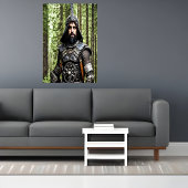 Aankomst in het bos | AI Art Poster