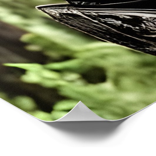 Aankomst in het bos | AI Art Poster (Hoek)