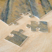 Aankomst in Montegeron Monet Fine Art Legpuzzel (Zijkant)