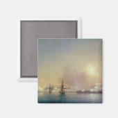 Aankomst in Sebastopol Bay, 1852 Magneet (Voorkant / Achterkant)