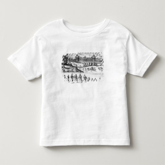 Aankomst koningin Elizabeth I Kinder Shirts (Voorkant)