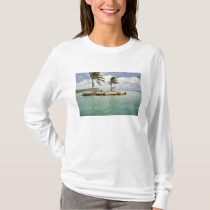Aankomst op luchthaven in Bora Bora, Society T-shirt