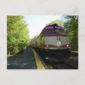 Aankomst op spoor 1 briefkaart (Voorkant)