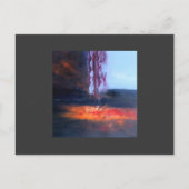 aankomst ' s morgens briefkaart (Voorkant)