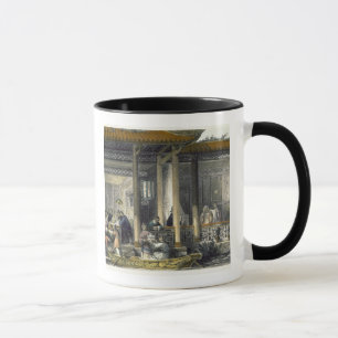 Aankomst van Cadeaus voor het huwelijk bij het ver Mok