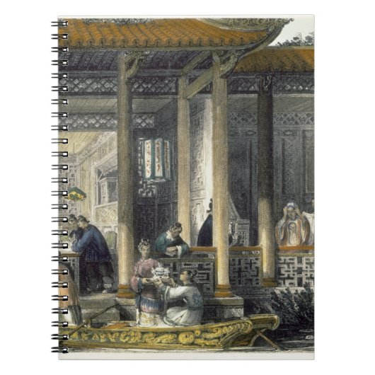 Aankomst van Cadeaus voor het huwelijk bij het ver Notitieboek (Voorkant)