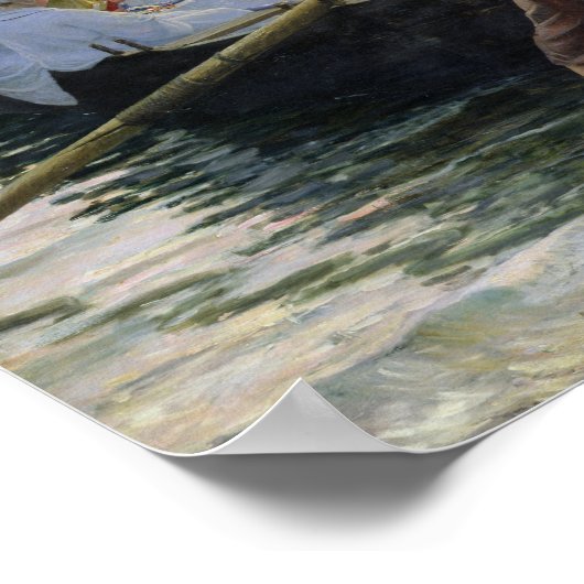 Aankomst van de concessieovereenkomst van St. Anne Poster (Hoek)