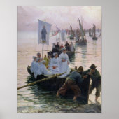 Aankomst van de concessieovereenkomst van St. Anne Poster (Voorkant)