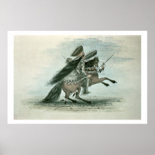 Aankomst van de Crow Tribe (m/v op papier) Poster