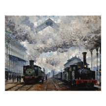 Aankomst van de Normandische trein