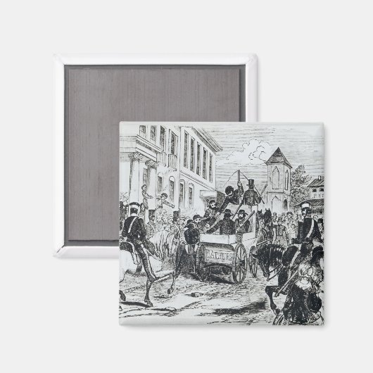 Aankomst van de Overheidsoverbrenging Magneet (Voorkant / Achterkant)