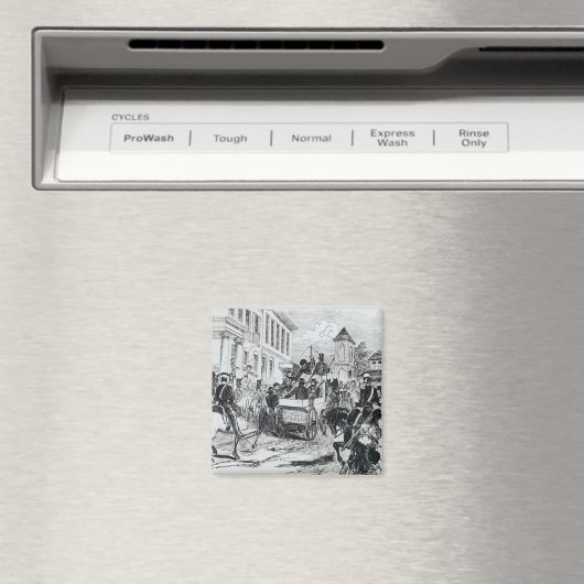 Aankomst van de Overheidsoverbrenging Magneet (Insitu (Vaatwasser))