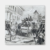 Aankomst van de Overheidsoverbrenging Magneet (Voorkant)