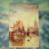 Aankomst van een pakketboot door Joseph Turner Acryl Bord (Neutraal)