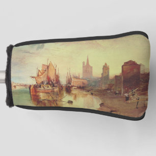 Aankomst van een pakketboot door Joseph Turner Golfheadcover