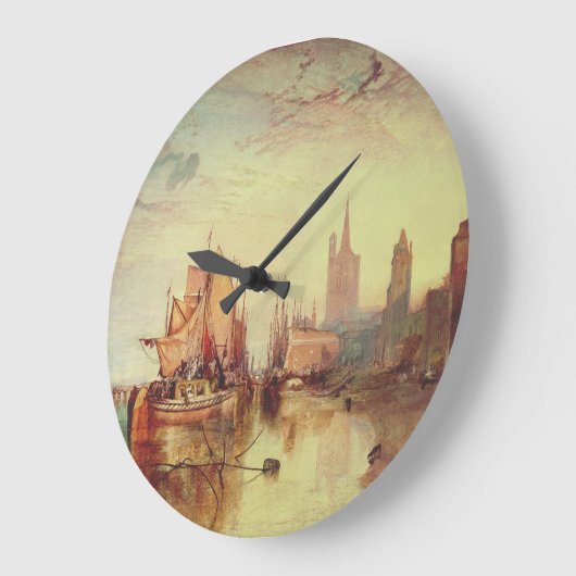 Aankomst van een pakketboot door Joseph Turner Grote Klok (Hoek)