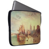 Aankomst van een pakketboot door Joseph Turner Laptop Sleeve (Voorkant Rechts)