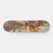 Aankomst van een pakketboot door Joseph Turner Persoonlijk Skateboard (Horizontaal)