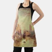 Aankomst van een pakketboot door Joseph Turner Schort (Insitu)