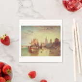 Aankomst van een pakketboot door Joseph Turner Servet (Insitu)