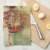 Aankomst van een pakketboot door Joseph Turner Theedoek (Quarter Fold)