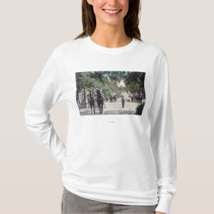 Aankomst van een Stagecoach Highland Springs, CA T-shirt