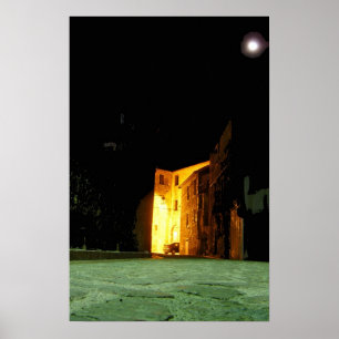 Aankomst van een trein poster