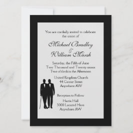 Aankomst van Gay Wedding Kaart