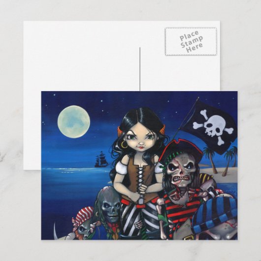 "Aankomst van het Briefkaart van de schade" (Voorkant / Achterkant)