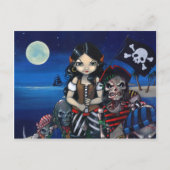 "Aankomst van het Briefkaart van de schade" (Voorkant)