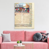 Aankomst van keizer Charles IV Canvas Afdruk (Insitu (Woonkamer))