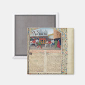 Aankomst van keizer Charles IV Magneet (Voorkant / Achterkant)