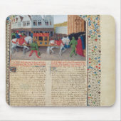 Aankomst van keizer Charles IV Muismat (Voorkant)