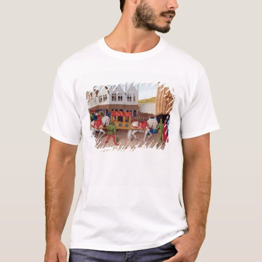 Aankomst van keizer Charles IV T-shirt (Voorkant)