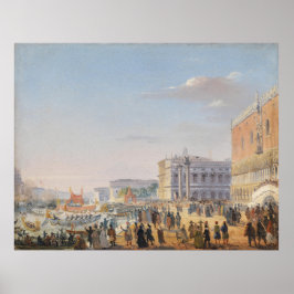 Aankomst van keizer Franz Joseph Poster