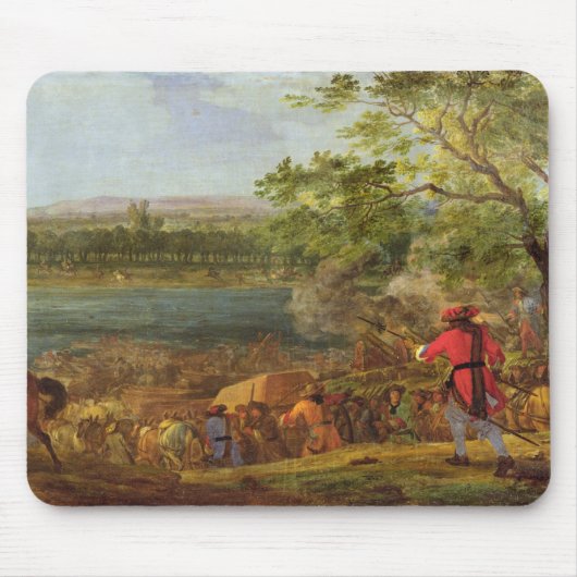 Aankomst van Pontoneers voor het kruisen van de Muismat (Voorkant)
