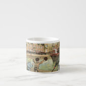 Aankomst van Sinterklaas Dutch St. Nick  Espresso Kop (Voorkant)