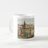 Aankomst van Sinterklaas Dutch St. Nick Koffiemok (Voorkant links)