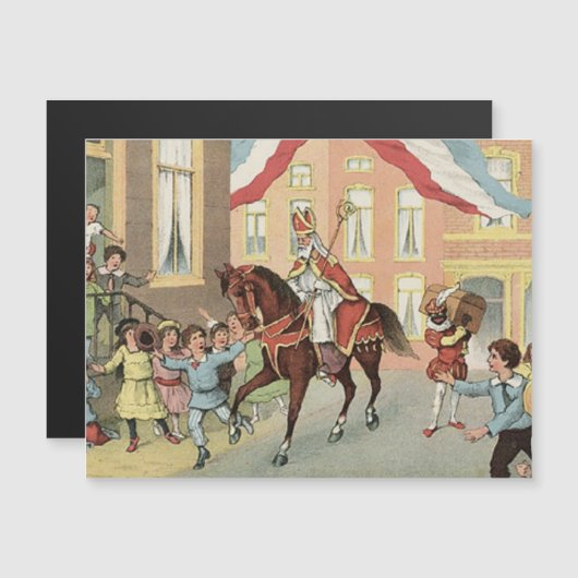 Aankomst van Sinterklaas Dutch St. Nick St. Nichol (Voorkant / Achterkant)