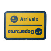 Aankomst/vertrek Badmat (Voorkant)