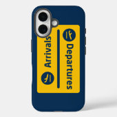 Aankomst/vertrek Case-Mate iPhone Case (Achterkant)