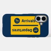 Aankomst/vertrek Case-Mate iPhone Case (Achterkant (horizontaal))