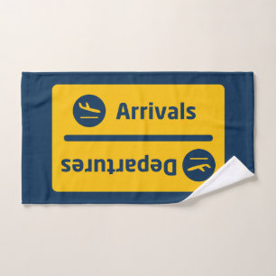 Aankomst/vertrek Handdoek