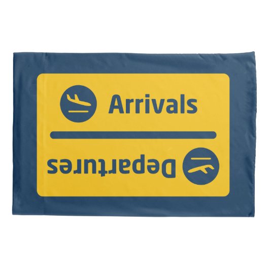 Aankomst/vertrek Kussensloop (Achterkant)