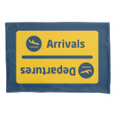 Aankomst/vertrek Kussensloop (Voorkant)