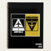 Aankomst Vertrek, Luchtvaart, Huisverwarming Eenvo Planner (Voorkant)